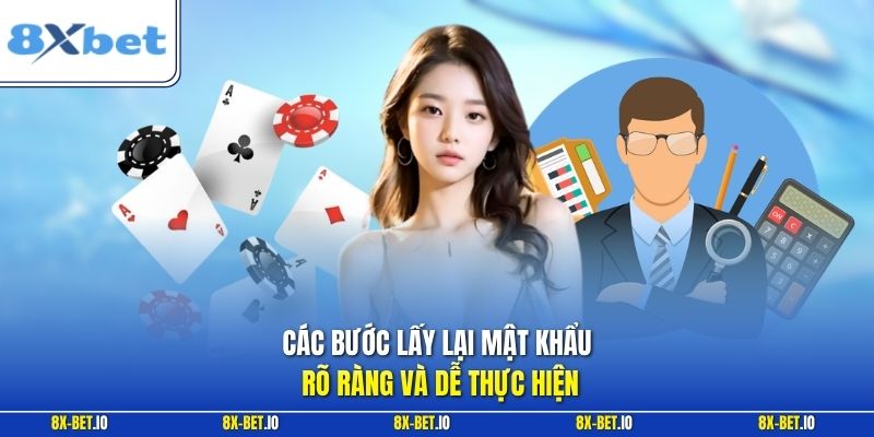 Các bước lấy lại mật khẩu rõ ràng và dễ thực hiện