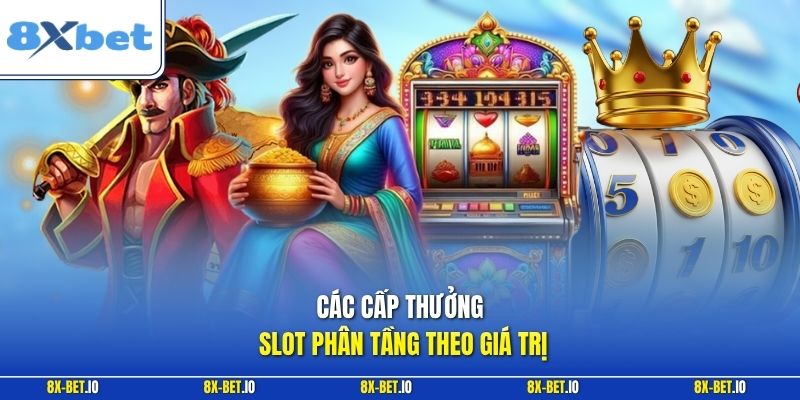 Các cấp thưởng slot phân tầng theo giá trị