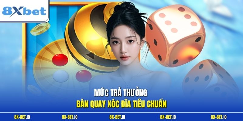 Mức trả thưởng bàn quay xóc đĩa tiêu chuẩn