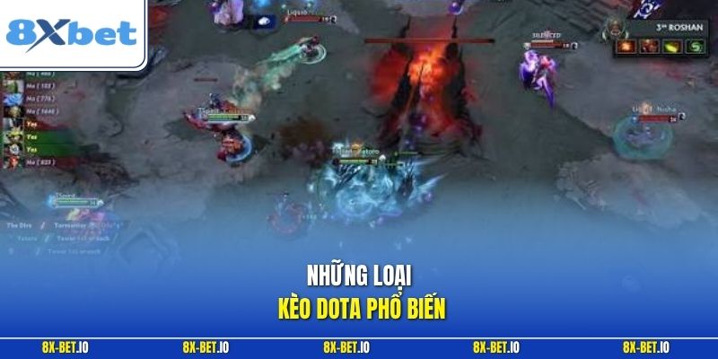 Những loại kèo Dota phổ biến