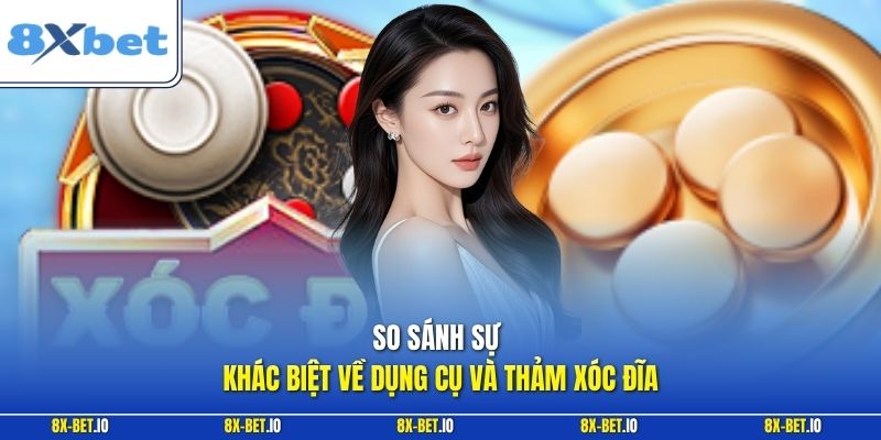 So sánh sự khác biệt về dụng cụ và thảm xóc đĩa